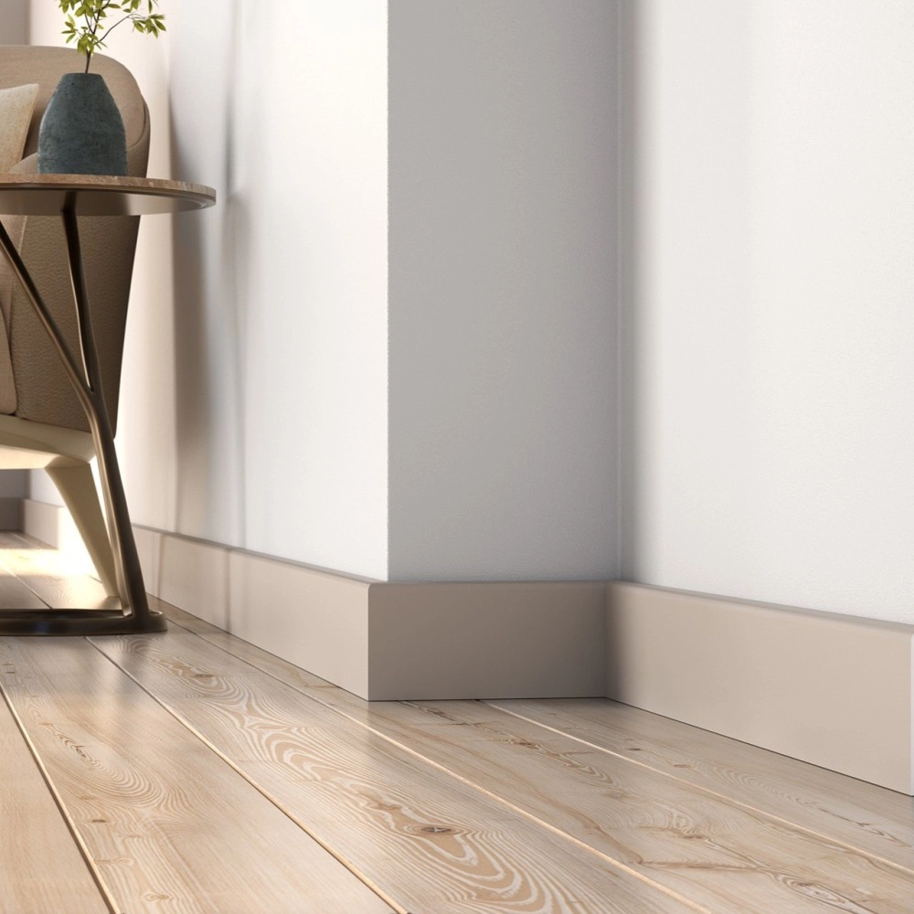 Listwa przypodłogowa Premium Floor Durofit PF080C cappuccino 8 cm