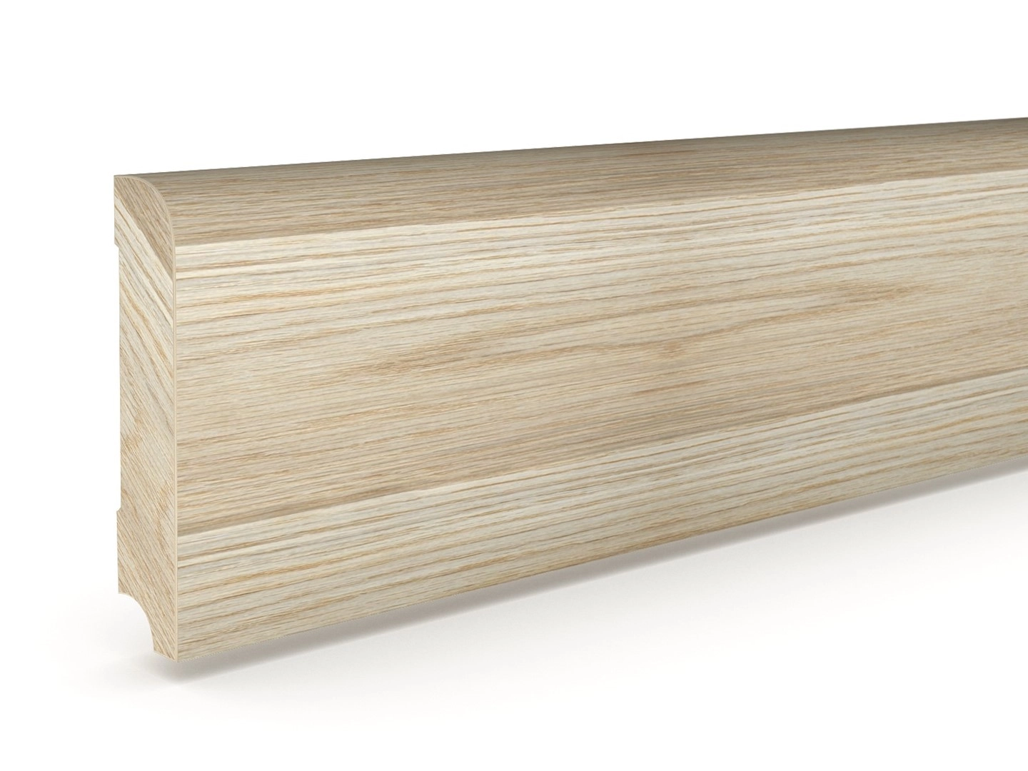 Listwa przypodłogowa fornirowana nielakierowana CP100 R10 (240 cm x 10 cm x 1,8 cm) dąb