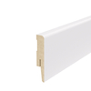 PRÓBKA 20 CM - Listwa przypodłogowa MDF TRIO R5, Biała Premium, 8cm