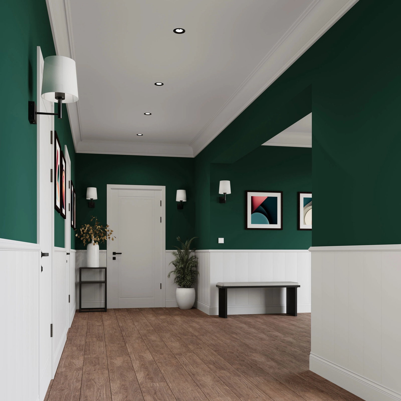 PRÓBKA 20 CM - Listwa boazeryjna ELEGANT XL, surowa do malowania