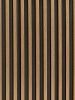 Lamela ścienna L0105 w kolorze naturalny dąb o wymiarach 270 x 1.2 x 12 cm, z PolyForce