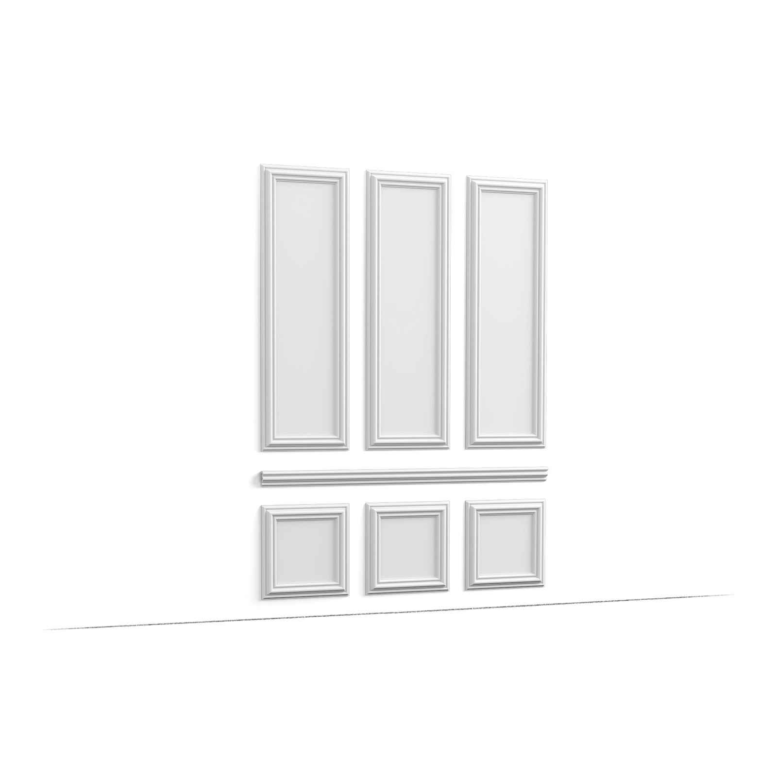 Panel ścienny 3D - Orac Decor W120