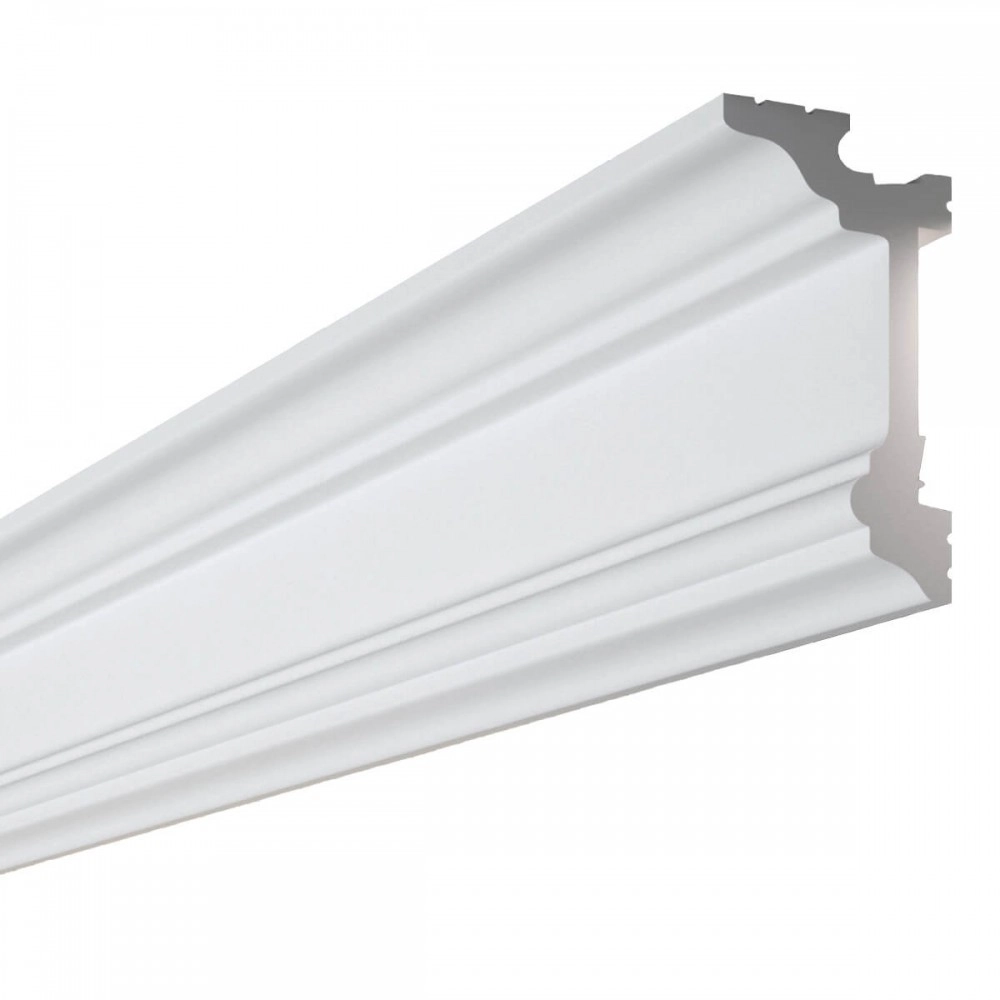 Maskownica karnisza Mardom Decor MD137 biała wym. 200 x 9.6 x 5.5 cm, z PolyForce