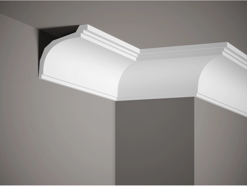Listwa przysufitowa MD110 biała wym. 200 x 10.6 x 8.9 cm