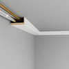 Maskownica kątowa MDF biała listwa maskująca karnisz rury kable 12x6x240 cm