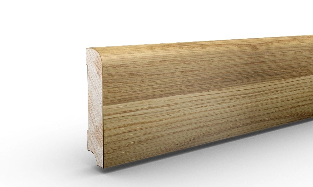 Listwa przypodłogowa fornirowana lakierowana CP55 (230 cm x 5,5 cm x 1,4 cm) dąb