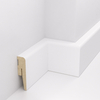 PRÓBKA 20 CM - Listwa przypodłogowa MDF TRIO R5, Biała Premium, 6cm