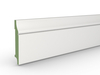Listwa przypodłogowa MDF PLUS F6 biała wilgocioodporna (262 cm x 8 cm x 1,6 cm) lakier półmatowy RAL 9003