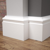 Listwa przypodłogowa MDF lakierowana biała FOGE LB3 - 10cm
