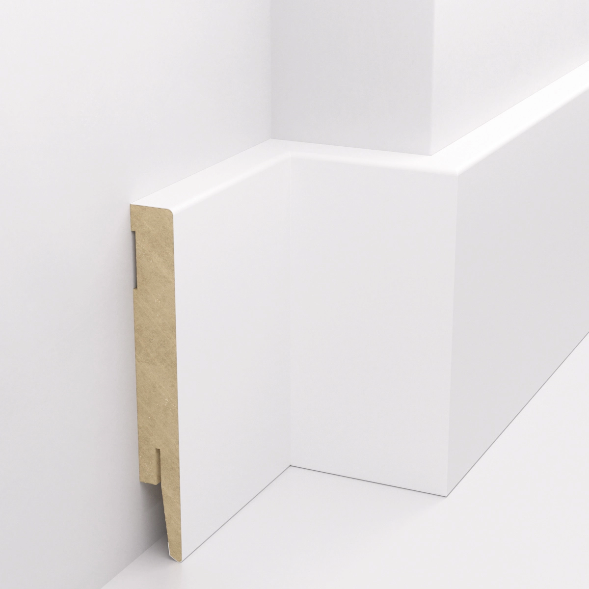 Listwa przypodłogowa MDF - PRIMA 12cm - do malowania