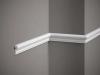 Listwa ścienna MD325 biała wym. 200 x 1.5 x 4.1 cm, z PolyForce