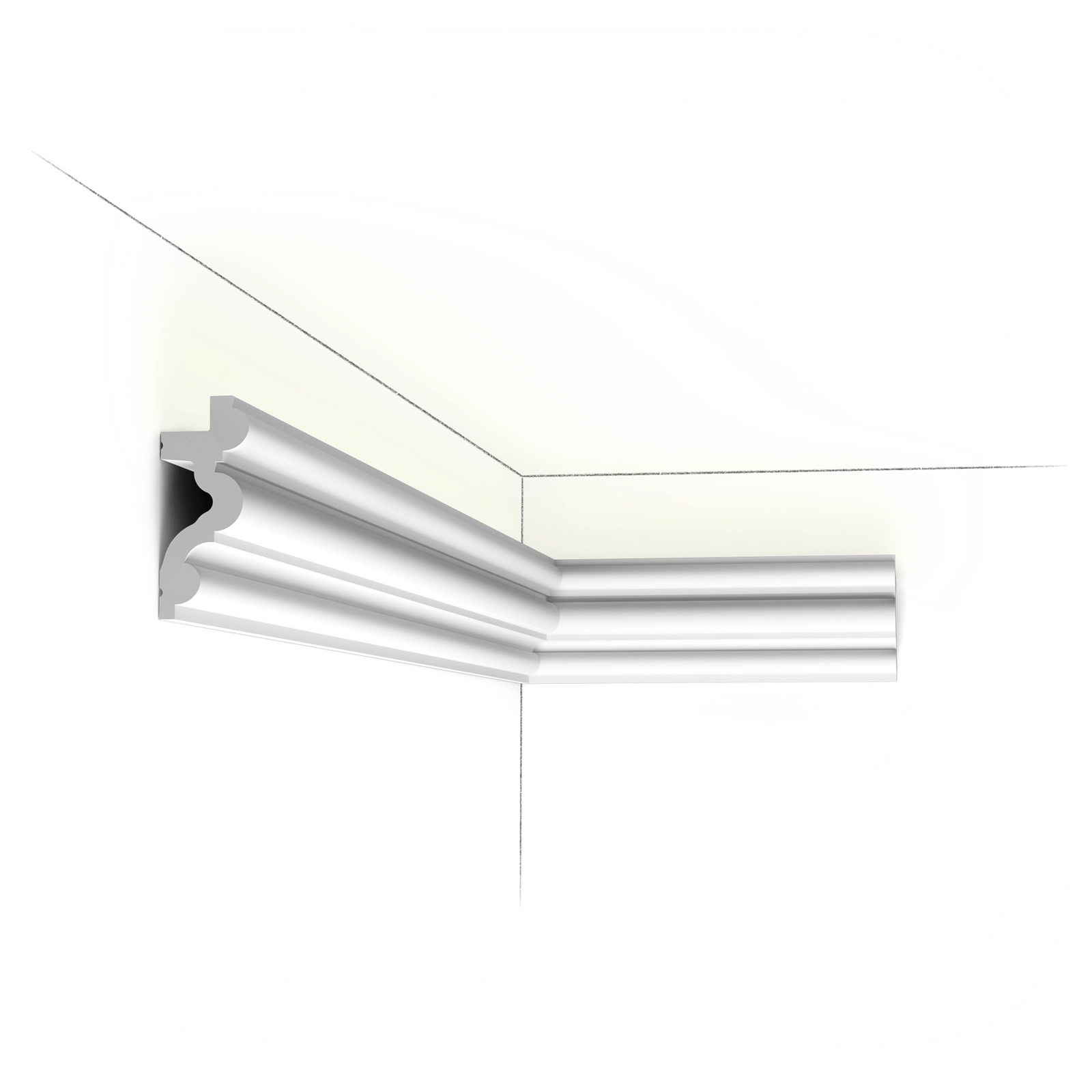 Listwa przysufitowa LED - Orac Decor C324