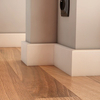 Listwa przypodłogowa MDF wilgocioodporny biała R3 (2050 mm x 80 mm x 12 mm) lakier półmatowy RAL 9003