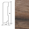 Drewniana listwa przypodłogowa lakierowana 60/16 (240 cm x 6 cm x 1,5 cm) Orzech Amerykański