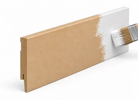 Listwa przypodłogowa MDF PRIMA 12cm - surowa do malowania