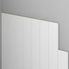 Listwa boazeryjna NOVA, lakierowana 12,5 x 1,2 x 244 cm