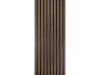Lamela ścienna L0204T w kolorze ciemny dąb, wym. 200 x 1.2 x 12.1 cm, z PolyForce