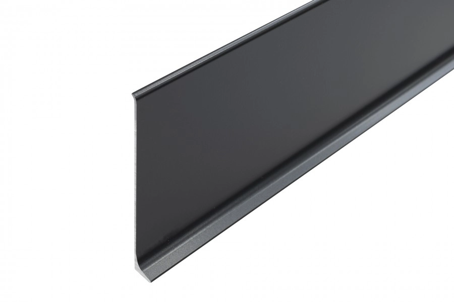 Listwa przypodłogowa aluminiowa grafit RAL7021 cokół Creativa LP100