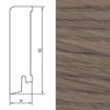 Drewniana listwa przypodłogowa lakierowana 80/18 (240 cm x 8 cm x 1,8 cm) Dąb Latte Macchiato