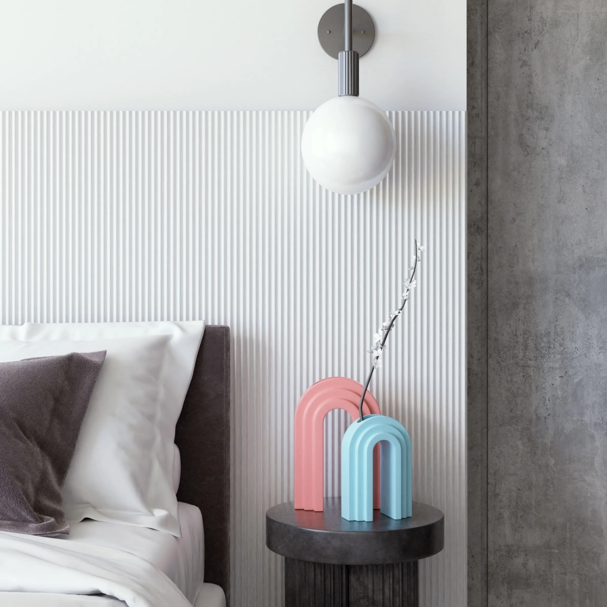 Lakierowana listwa boazeryjna Zigzag 10cm