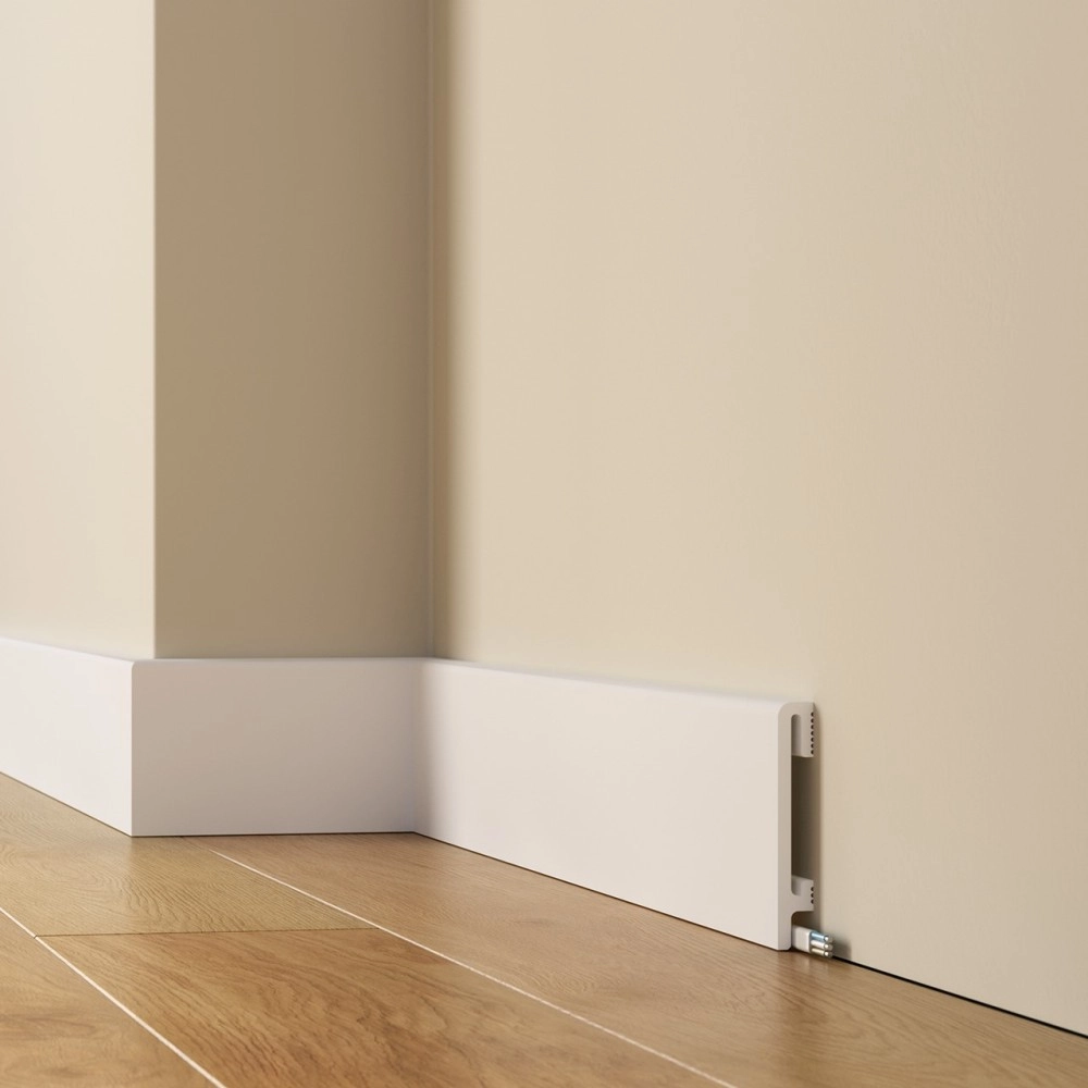Listwa przypodłogowa Premium Floor Durofit PF100 biała RAL9003 10 cm