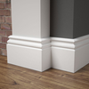 Listwa przypodłogowa MDF lakierowana biała z wodoodporną powłoką ESTILO 8cm