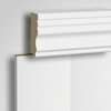 PRÓBKA 20 CM - Listwa wieńcząca do boazerii ściennej MDF - LINEA - Biala Premium