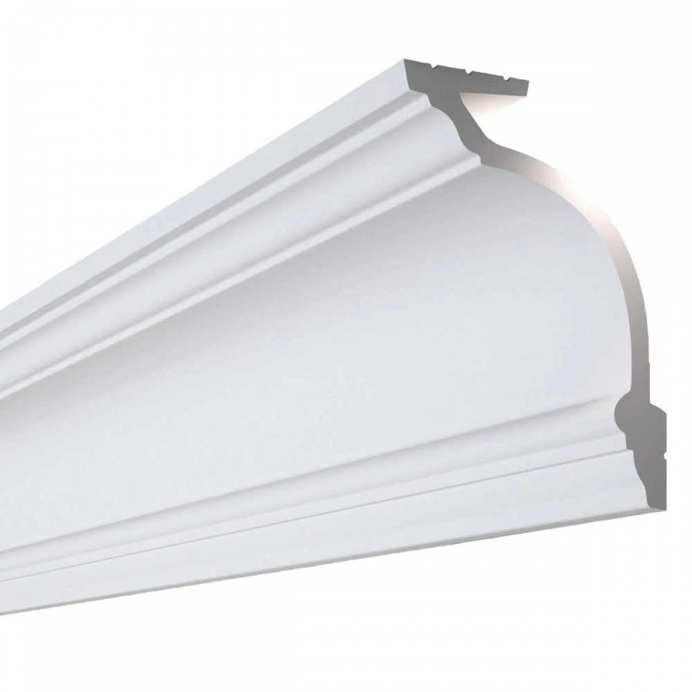Maskownica karnisza Mardom Decor MD156 biała wym. 200 x 14.5 x 11 cm, z PolyForce