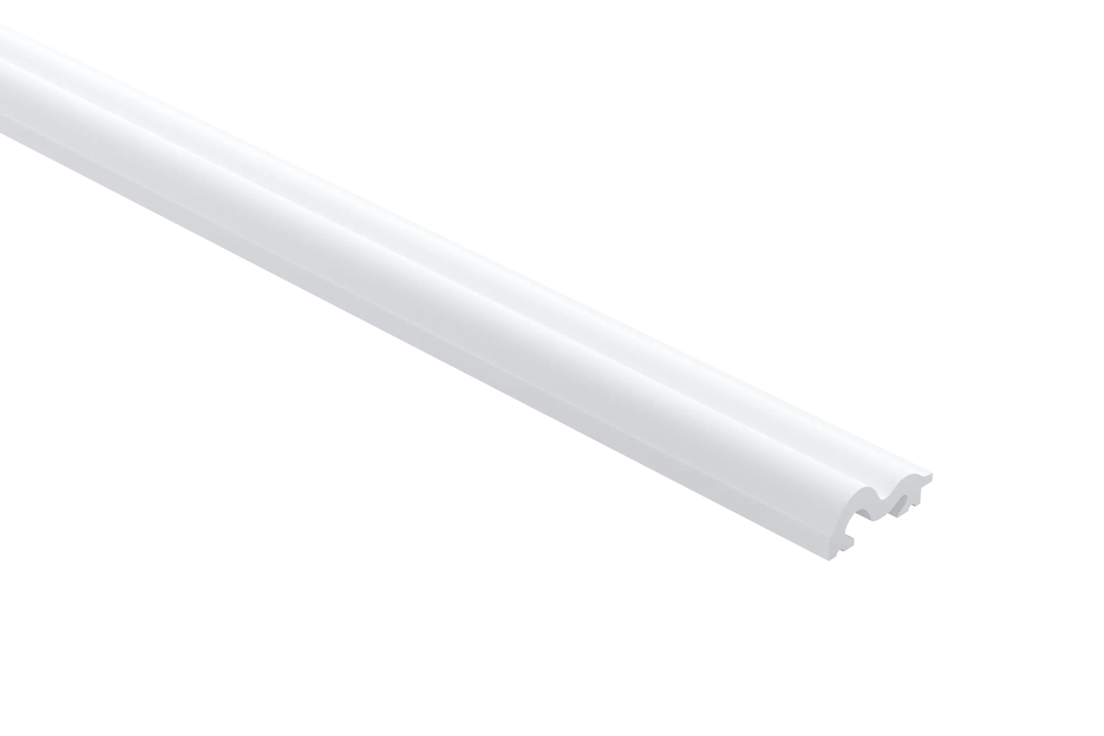 Zakończenie lewe lakierowane panelu Aria WP005LTP wym. 200 x 1.5 x 3.7 cm, z PolyForce