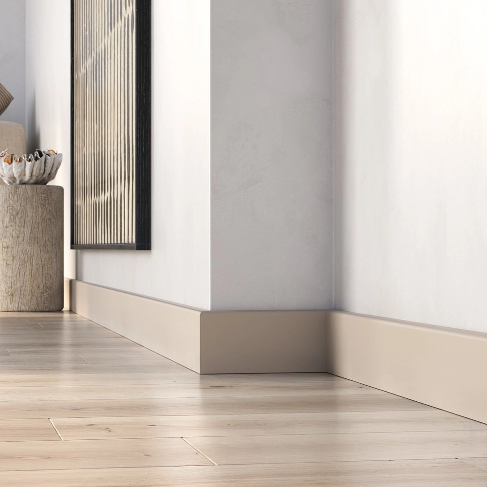 PRÓBKA 20 cm - Listwa przypodłogowa Premium Floor Durofit PF080K kolor - Kaszmir 8 cm
