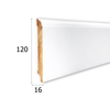 Listwa przypodłogowa drewniana lakierowana AGAT 120 (240 cm x 12 cm x 1,6 cm) iglaste