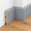 Listwa przypodłogowa MDF lakierowana UV, szara RAL7042 - FOGE LB1 8cm